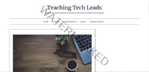Teaching Tech Leads Homepage